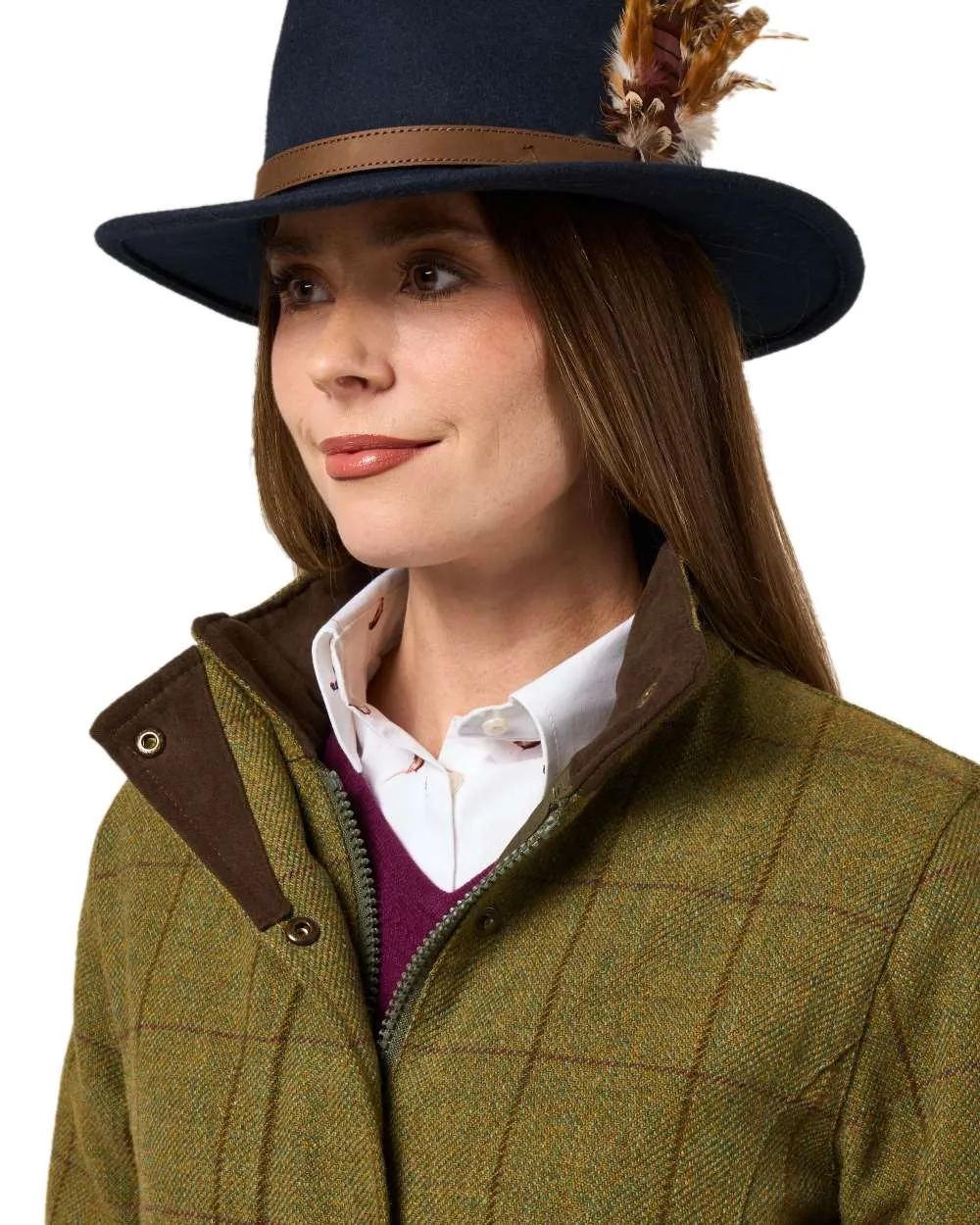 Alan Paine Rutland Ladies Waterproof Tweed Jacket