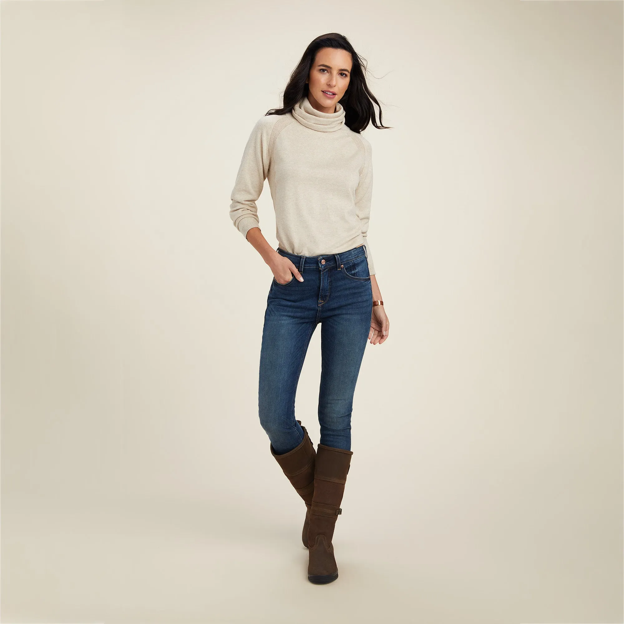 Ariat Ladies Lexi Sweater - Oatmeal