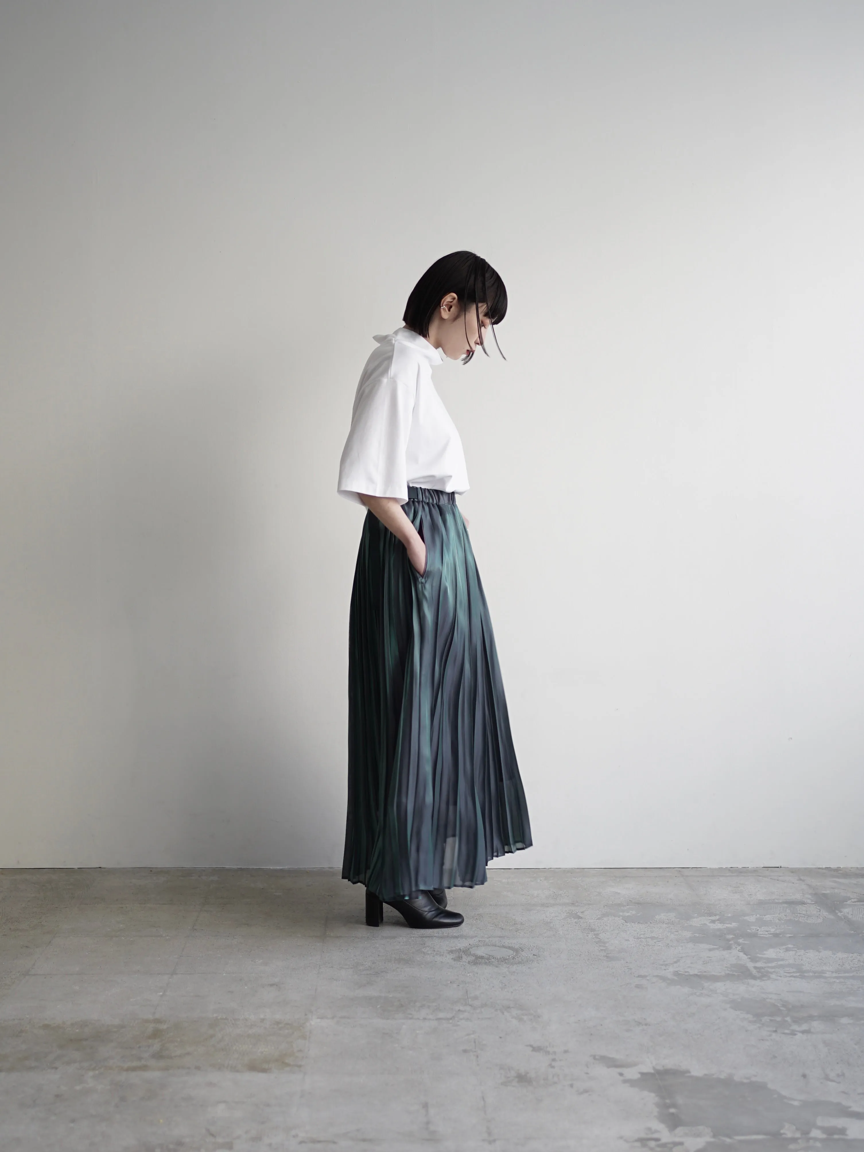 Aurora cloth double side pleated skirt