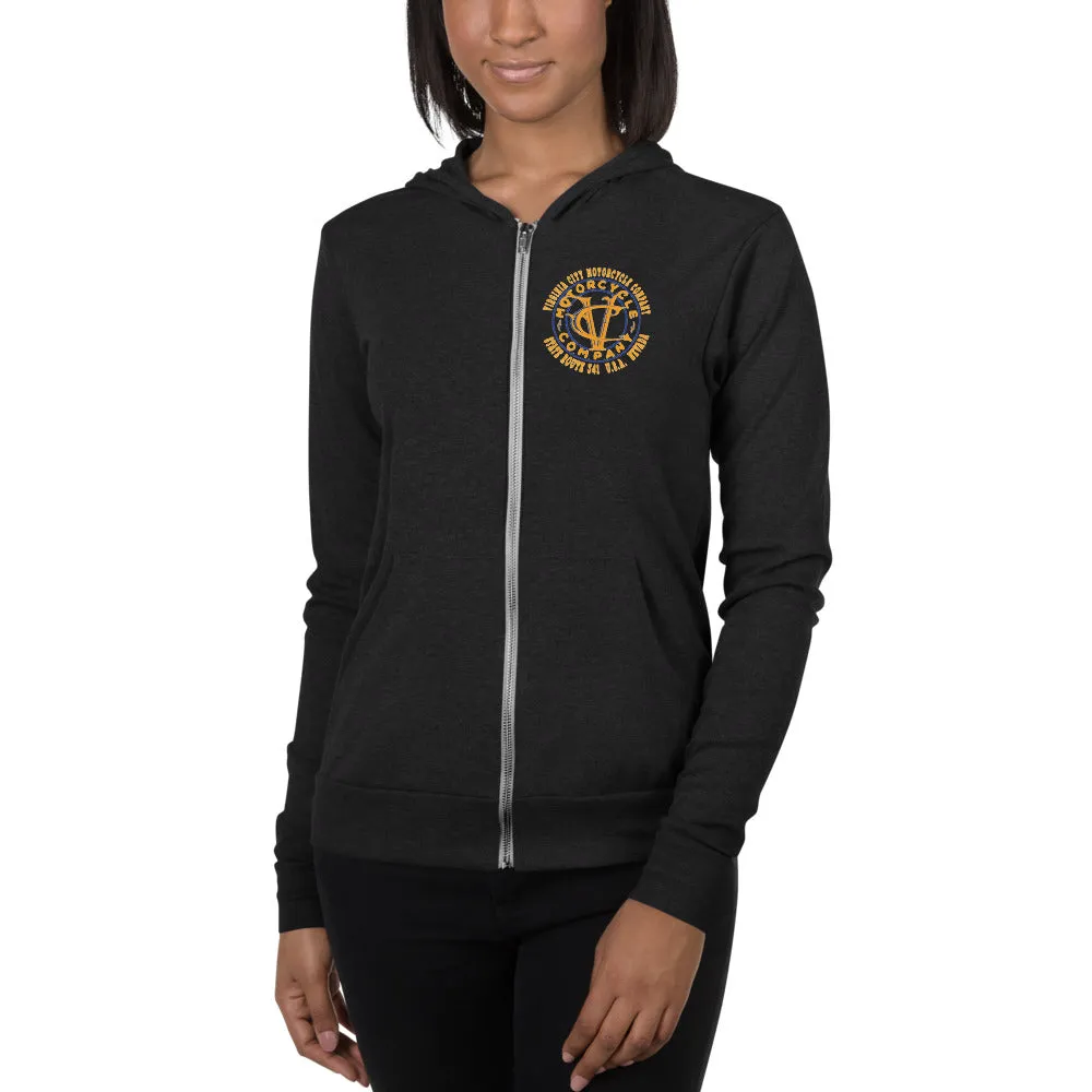 Battle Born Skull & Flag Zip-up Hoodie