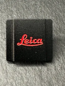 Black Red Leica Hot Shoe Cover