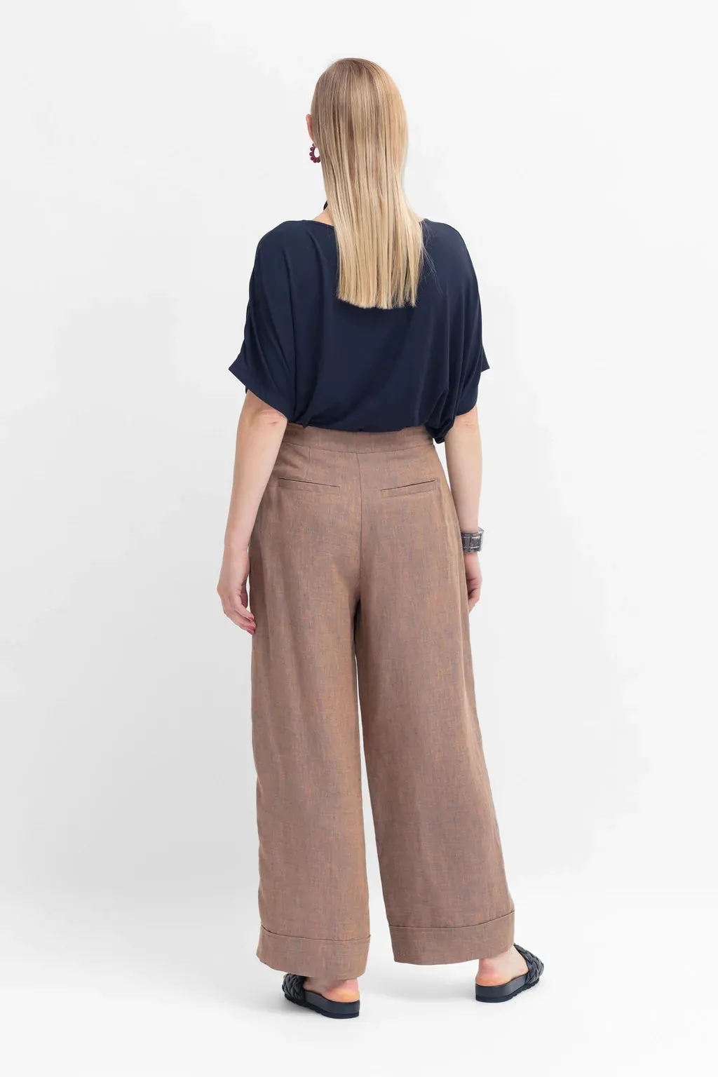 Elk The Label - Vlek Pant - Peach Two Tone