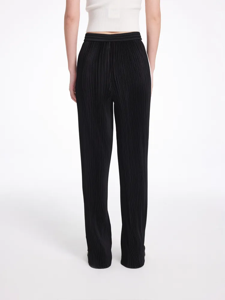 EP YAYING Wide-Leg Straight Pants