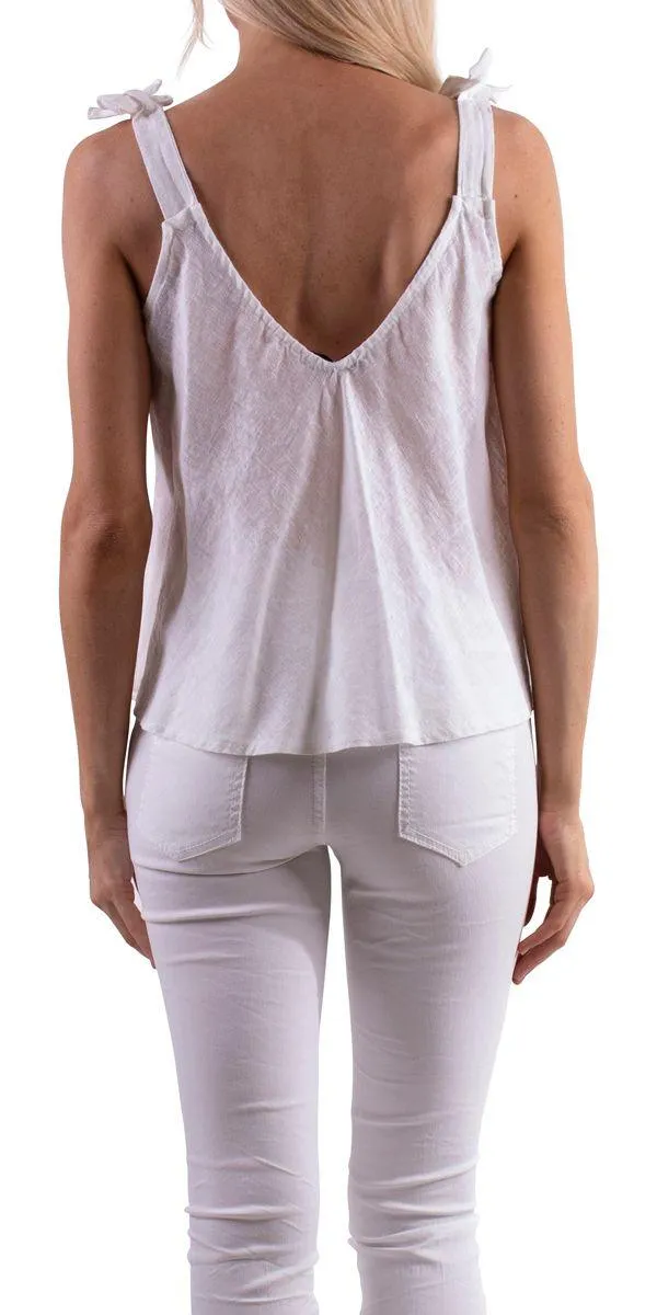 Farbella Linen Tank