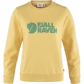 FR Fjällräven Logo Sweater Women Mais Yellow