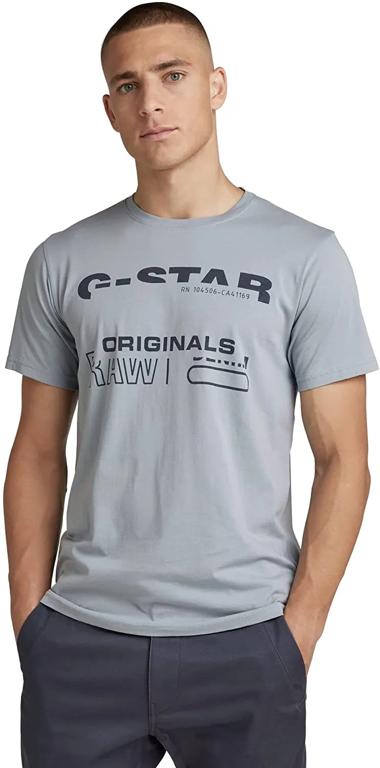 G-Star Raw Men's Originals Overlay Graphic T-Shirt