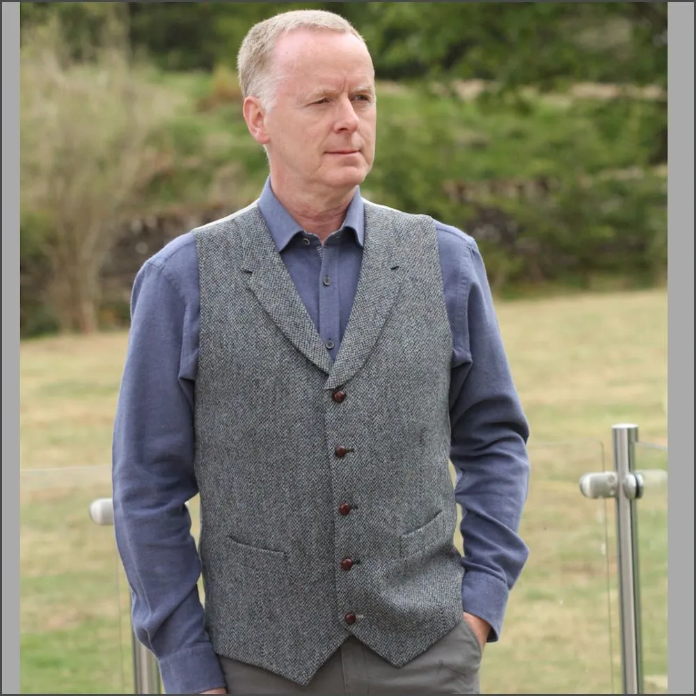 Harris Tweed Blue Marl Jacket*