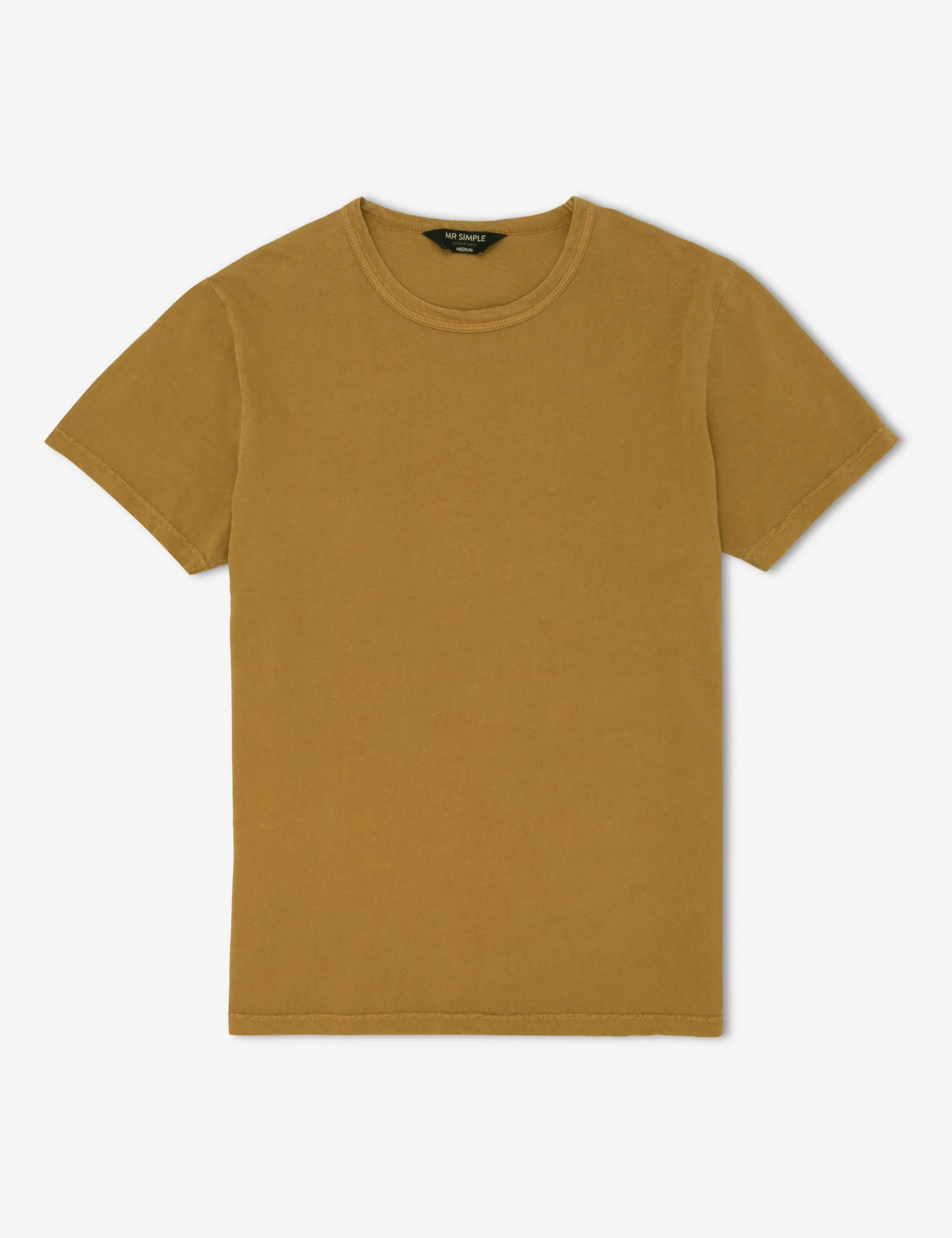 Hemp Tee - Golden Olive