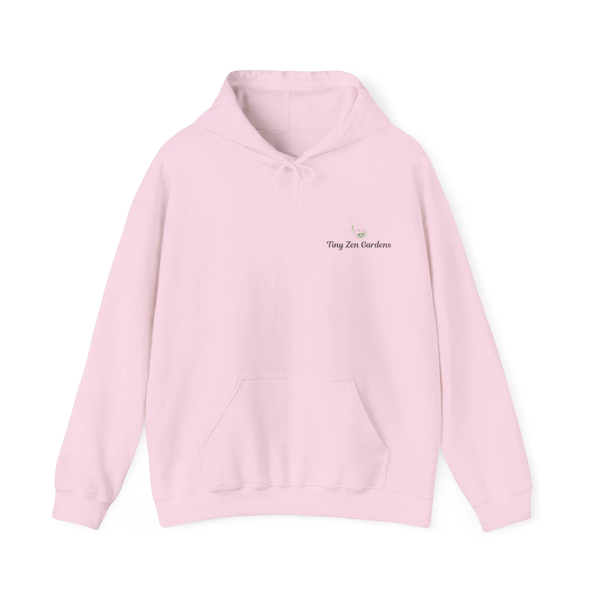 Hooded Sweatshirt Holiday Vibes Serene Beach Mental Health