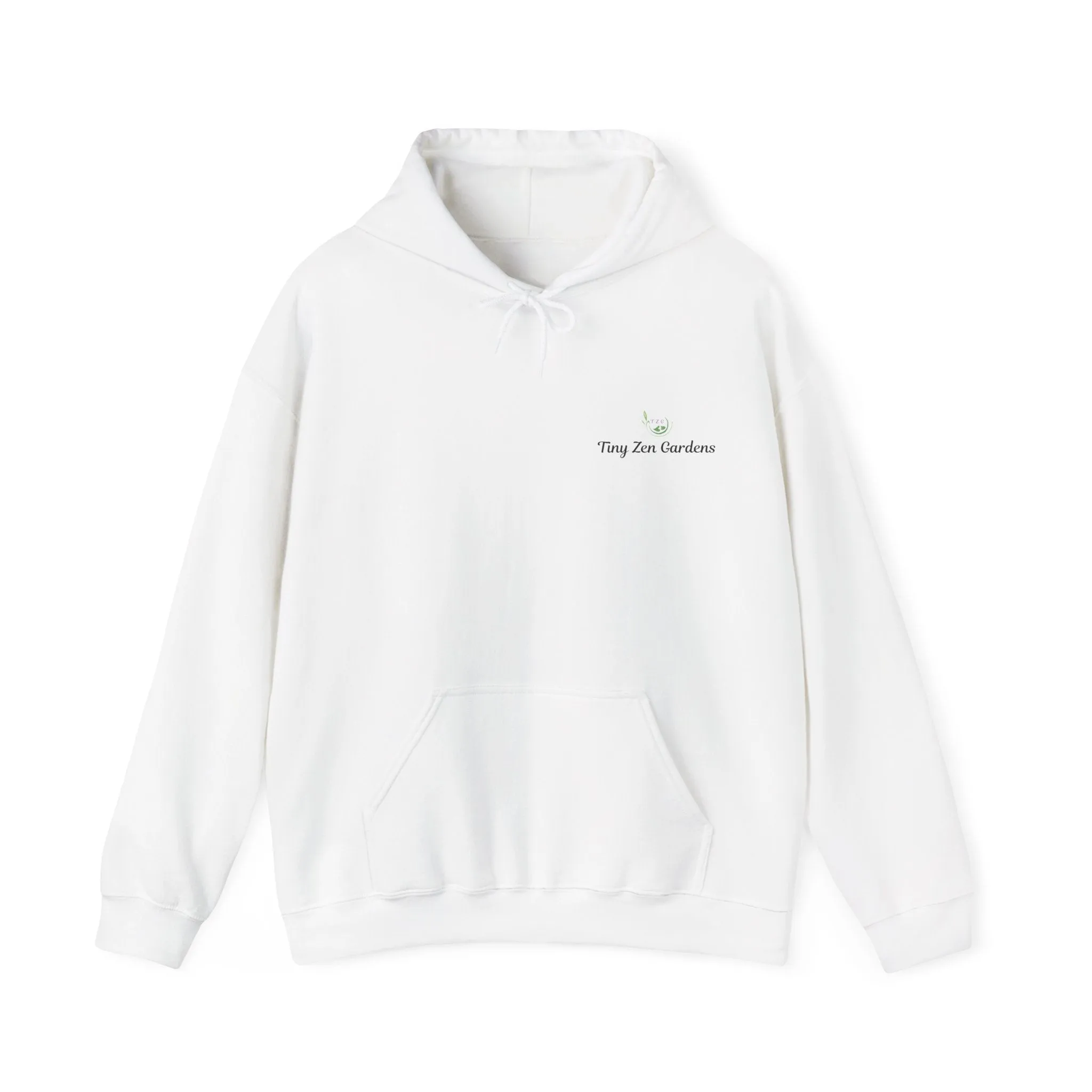 Hooded Sweatshirt Holiday Vibes Serene Beach Mental Health