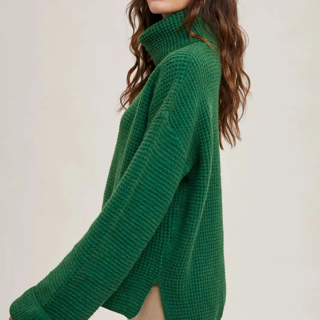 Jennifer Oversized Turtleneck Sweater