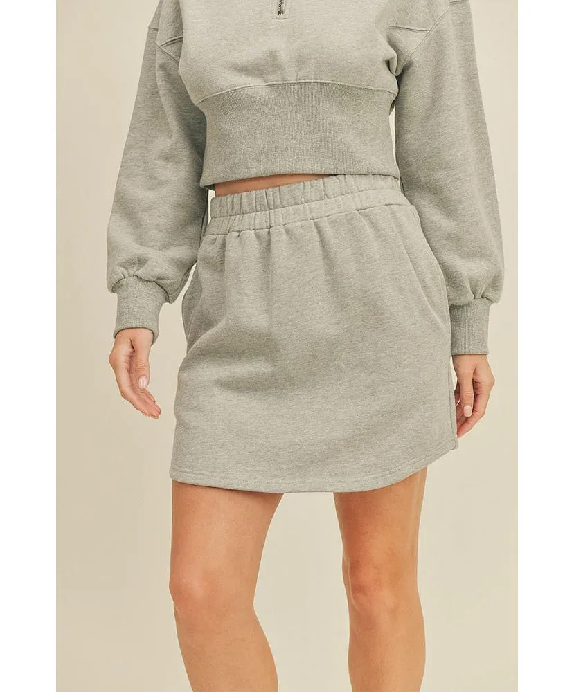 Lexi Terry Cloth Skirt