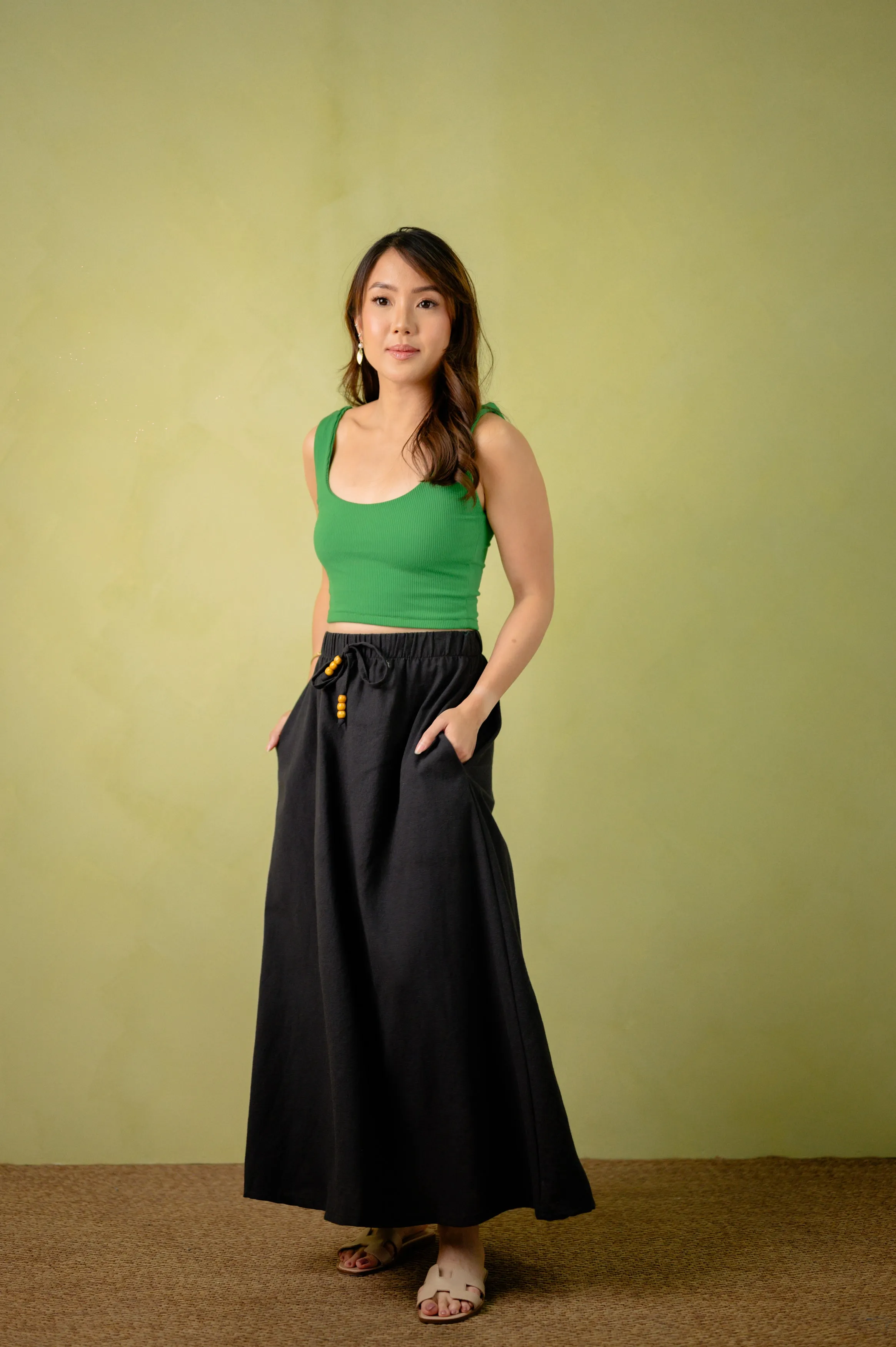 Linen Collection: Eleana Maxi Skirt