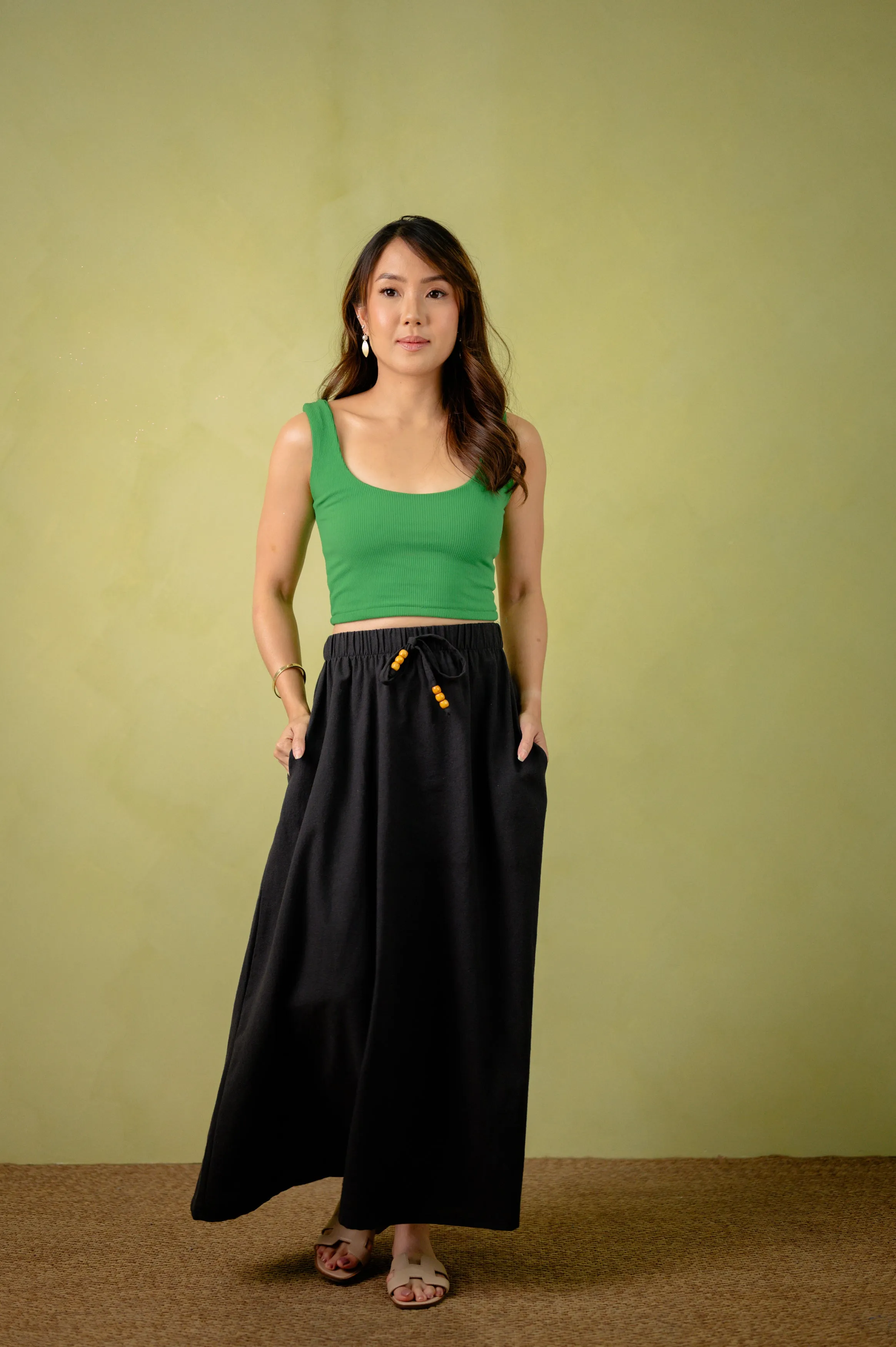 Linen Collection: Eleana Maxi Skirt