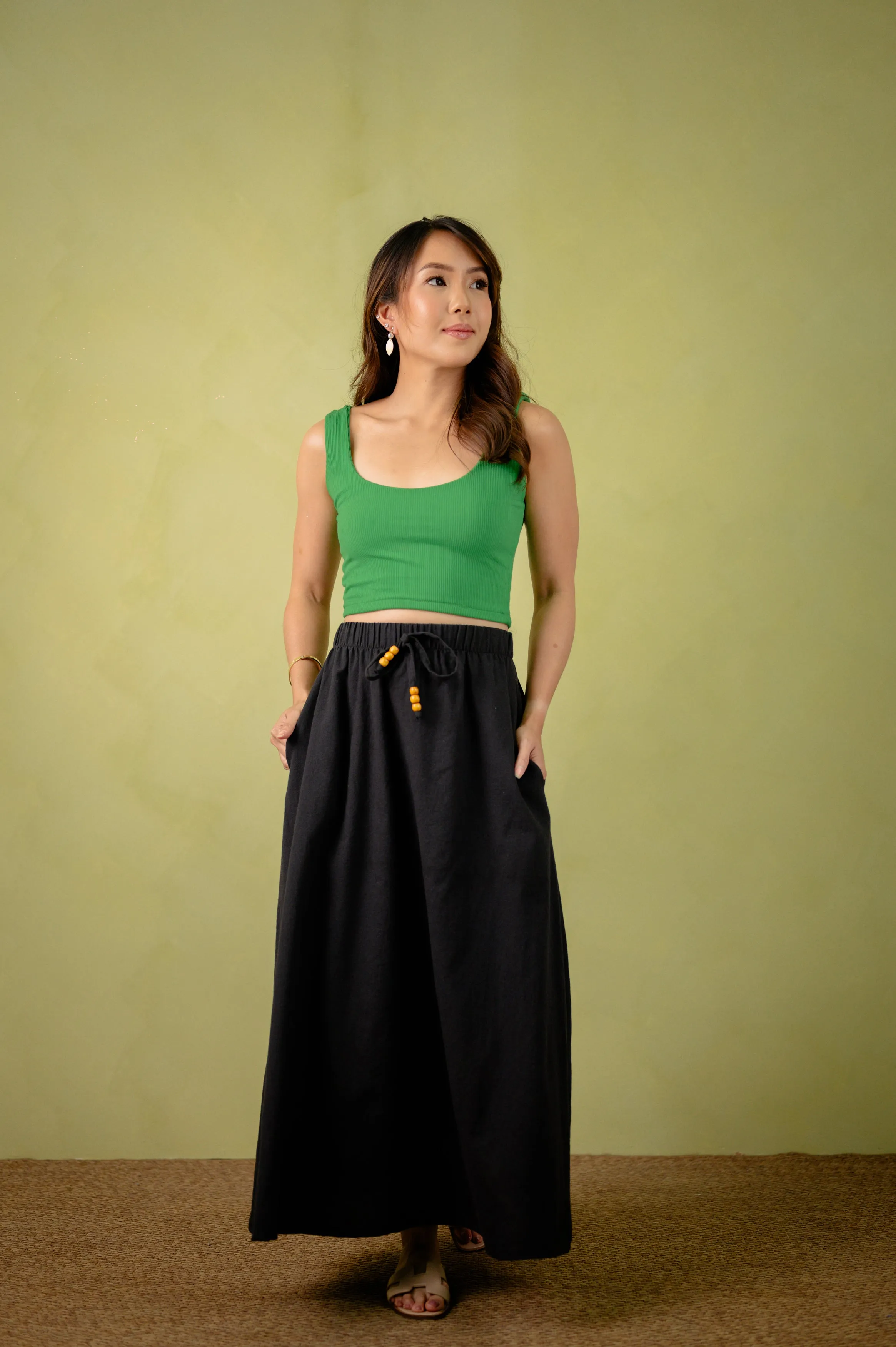 Linen Collection: Eleana Maxi Skirt