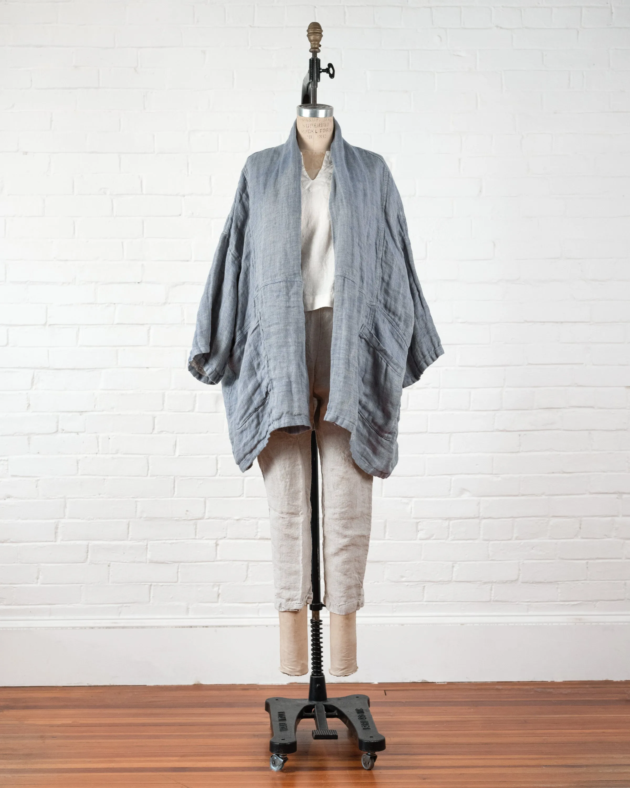 Linen Shawl Jacket