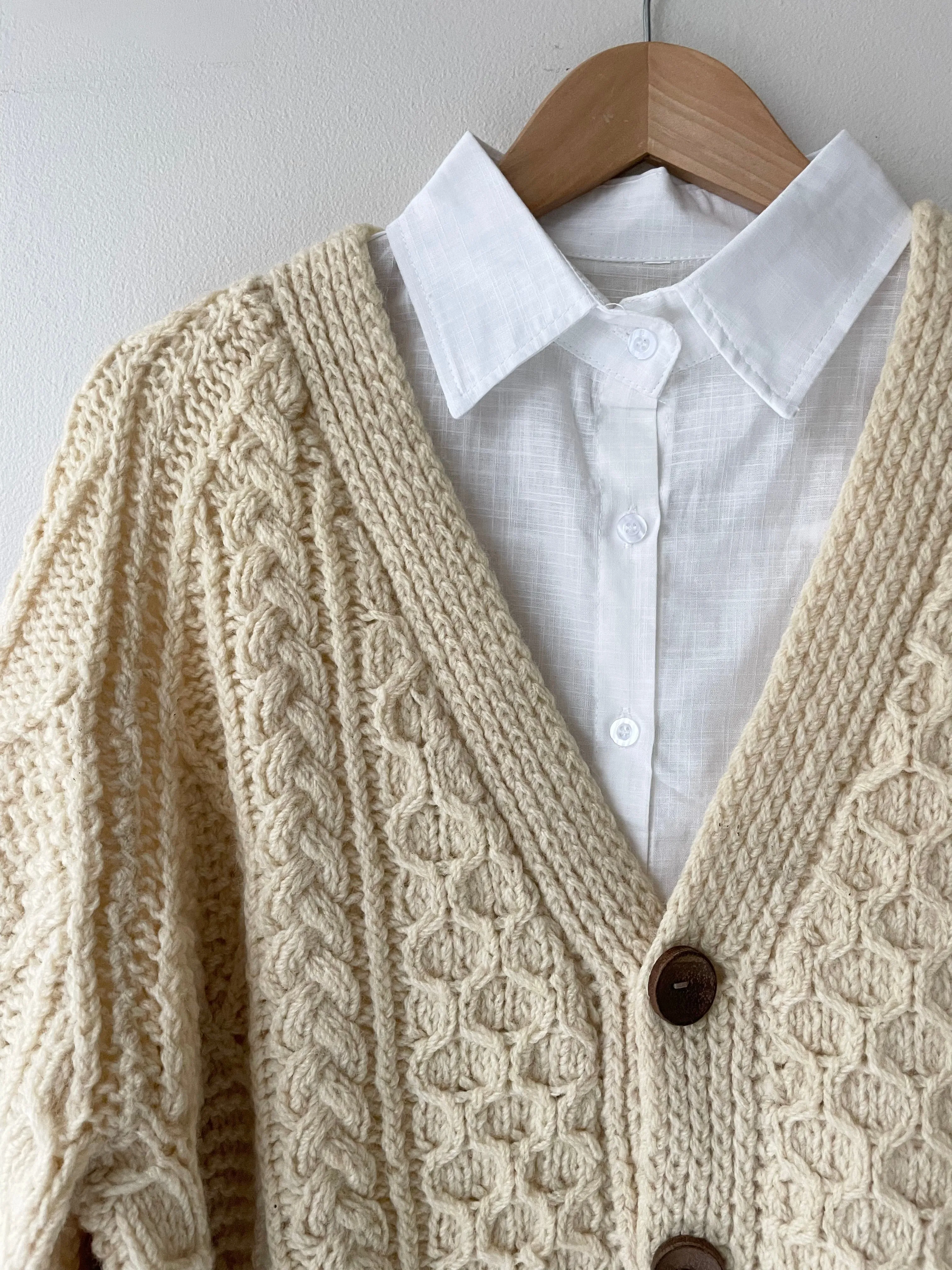 Loch Garman Irish Wool Cardigan