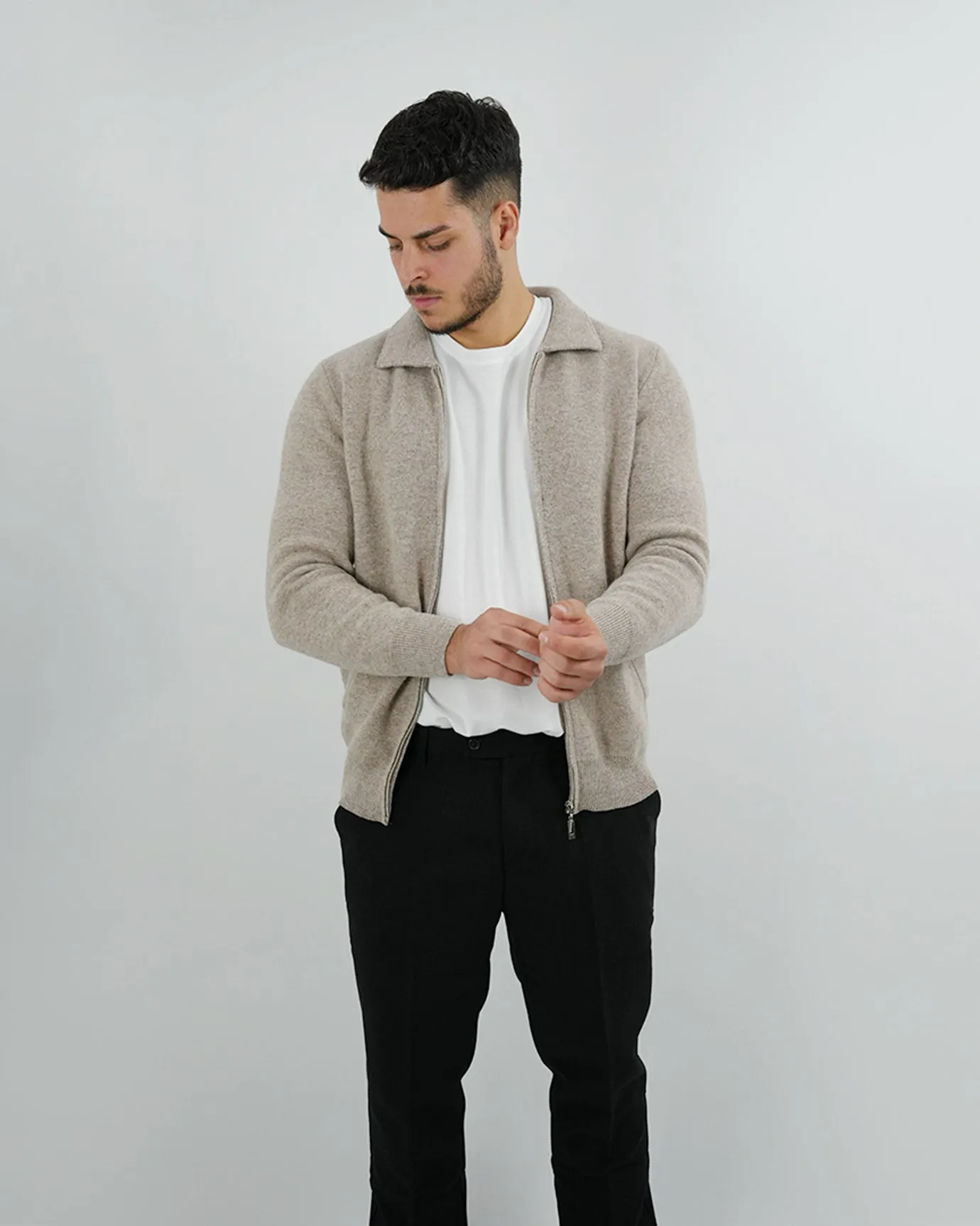 LOVAUS Cashmere Blend Cardigan Jacket