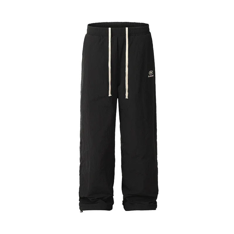 Men's And Women's Elastic Waist Drawstring Winter Casual Pants