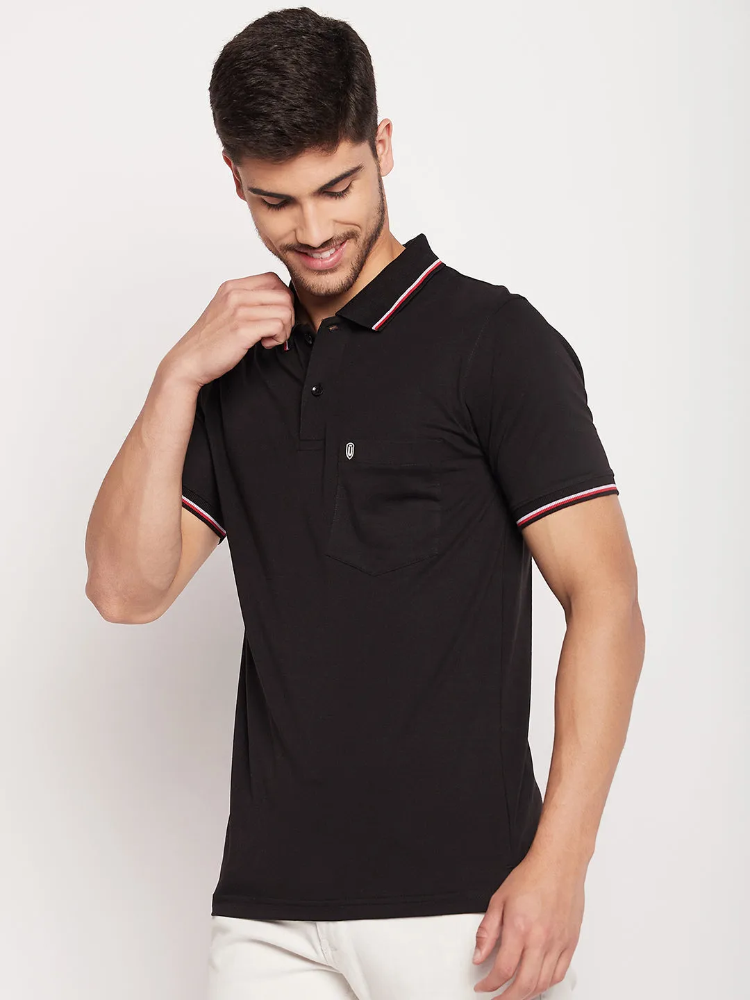 Men's Polo Neck T-Shirt