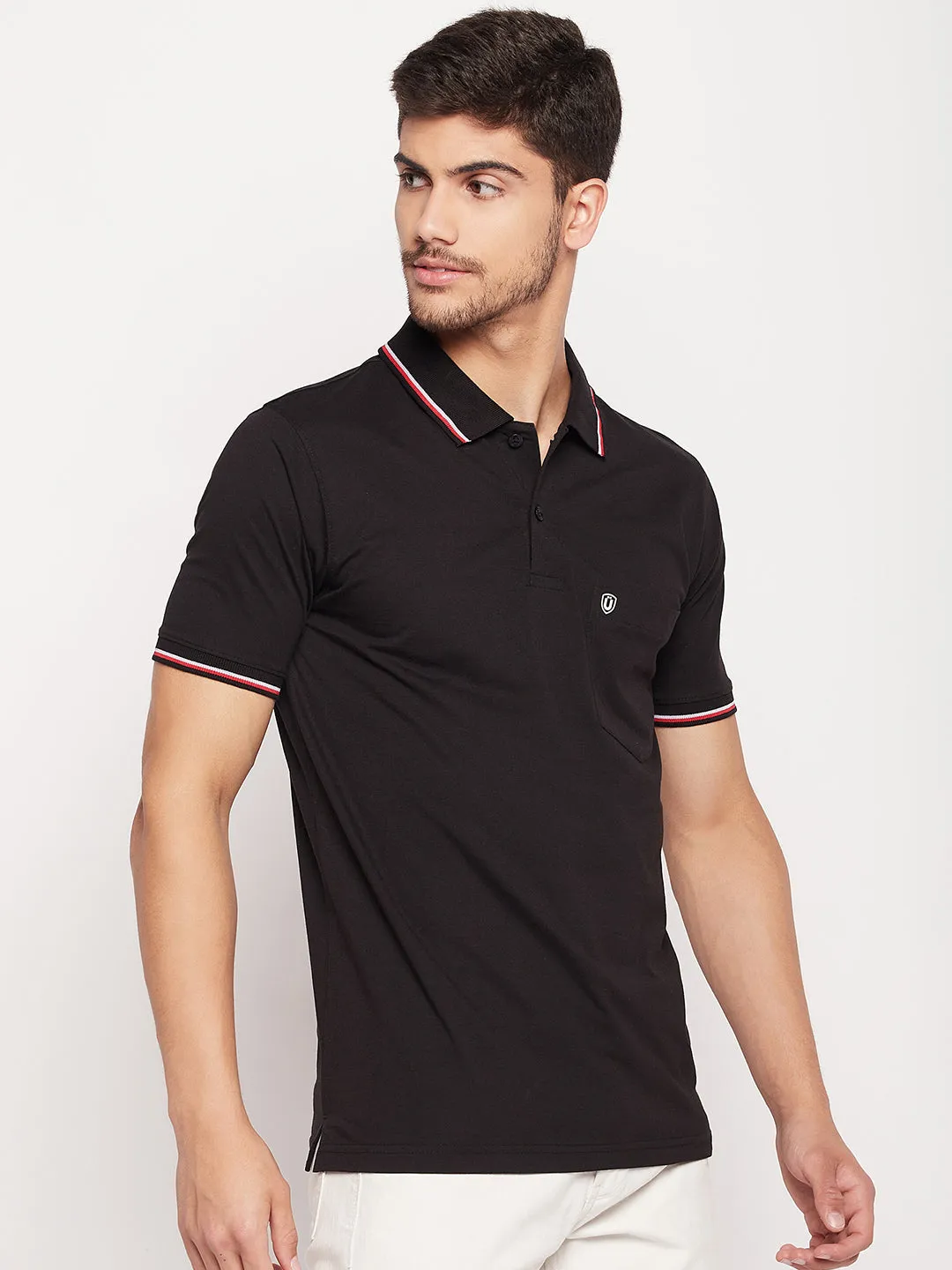 Men's Polo Neck T-Shirt