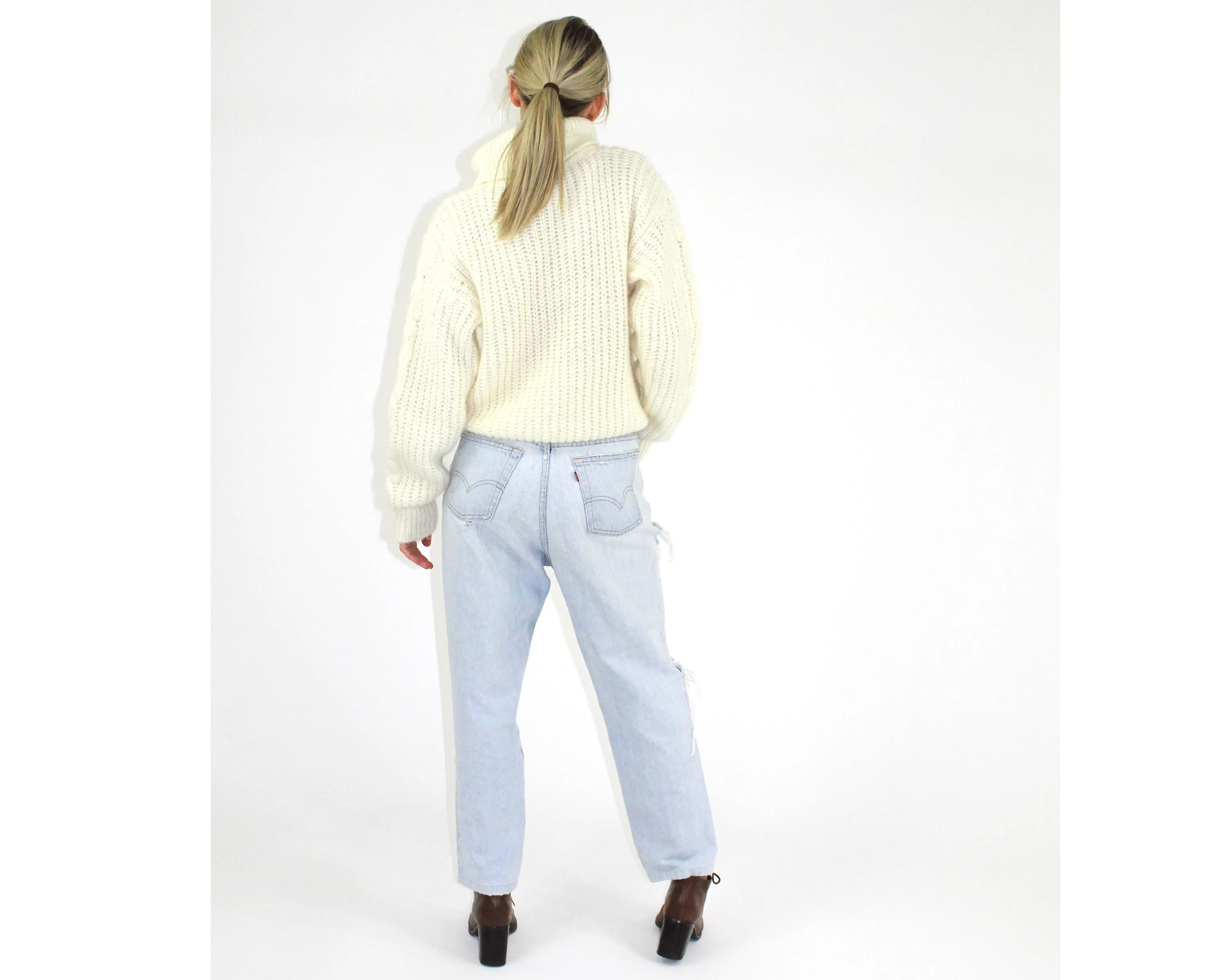 Mohair Winter Turtleneck