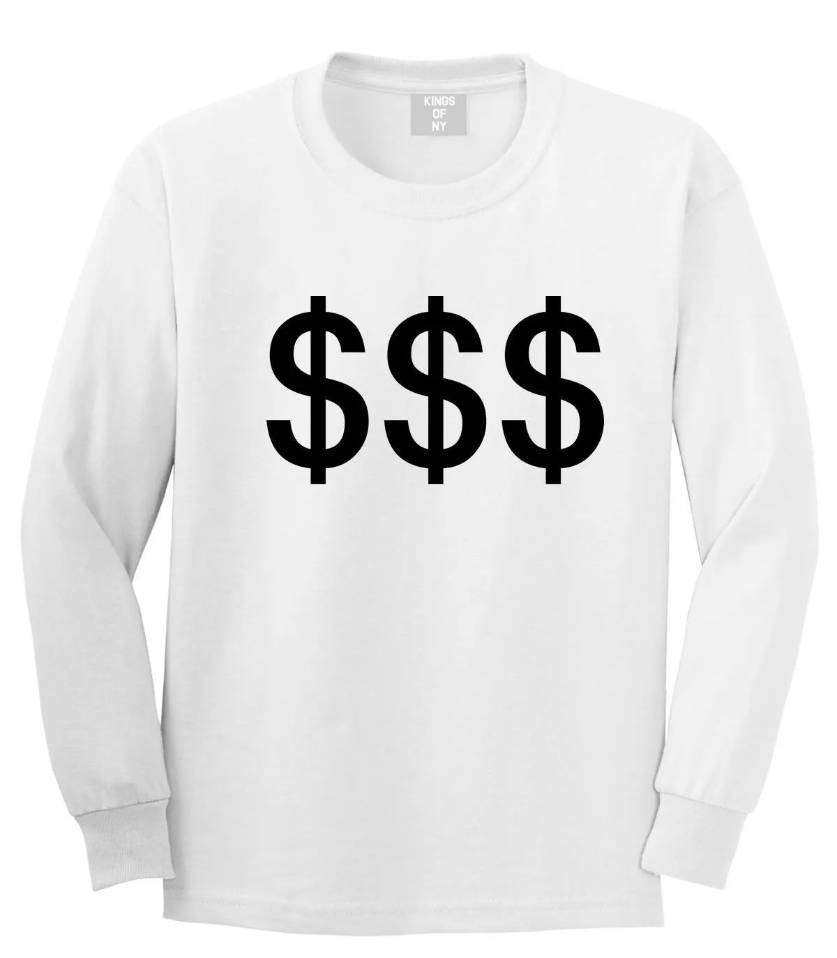 Money Signs Long Sleeve T-Shirt