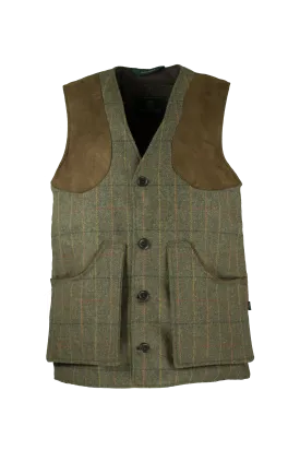 MT10 - Men's Braemer Shootong Gilet - GREEN CHECK