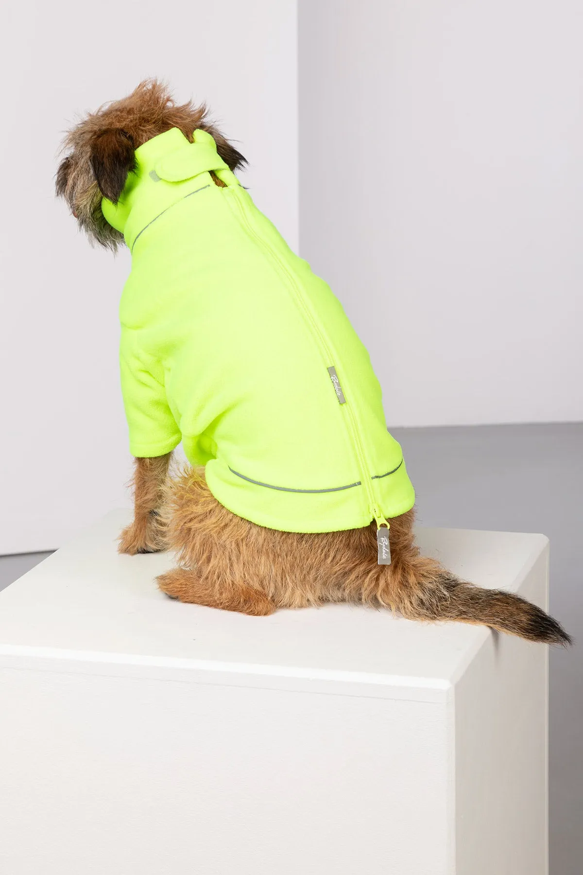 Neon Fleece Dog Jumper - Yapham