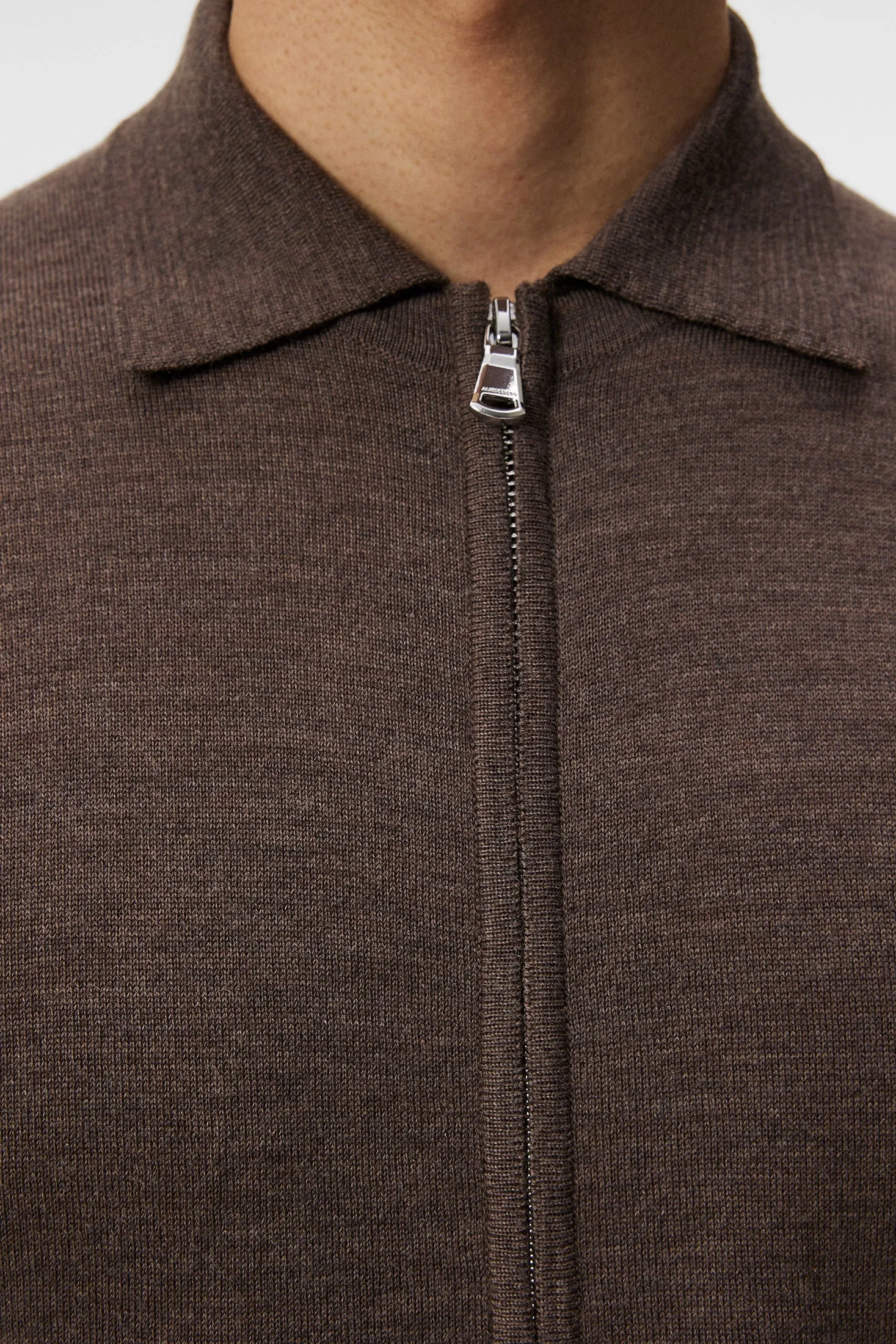 Nyle Light Merino Zip Cardigan