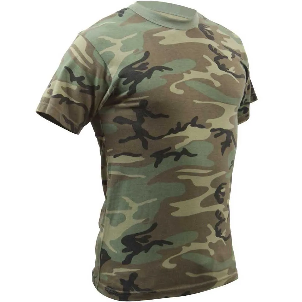 Rothco Mens Vintage Washed Camouflage T-Shirt