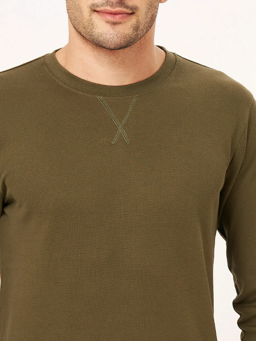 Round Neck Full Sleeve T-shirt