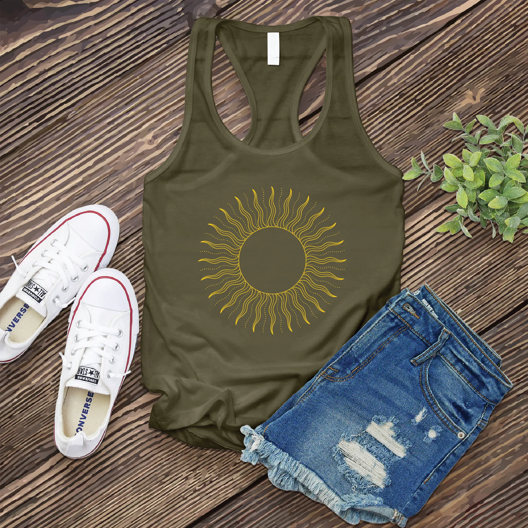 Simple Sun Women's Tank Top