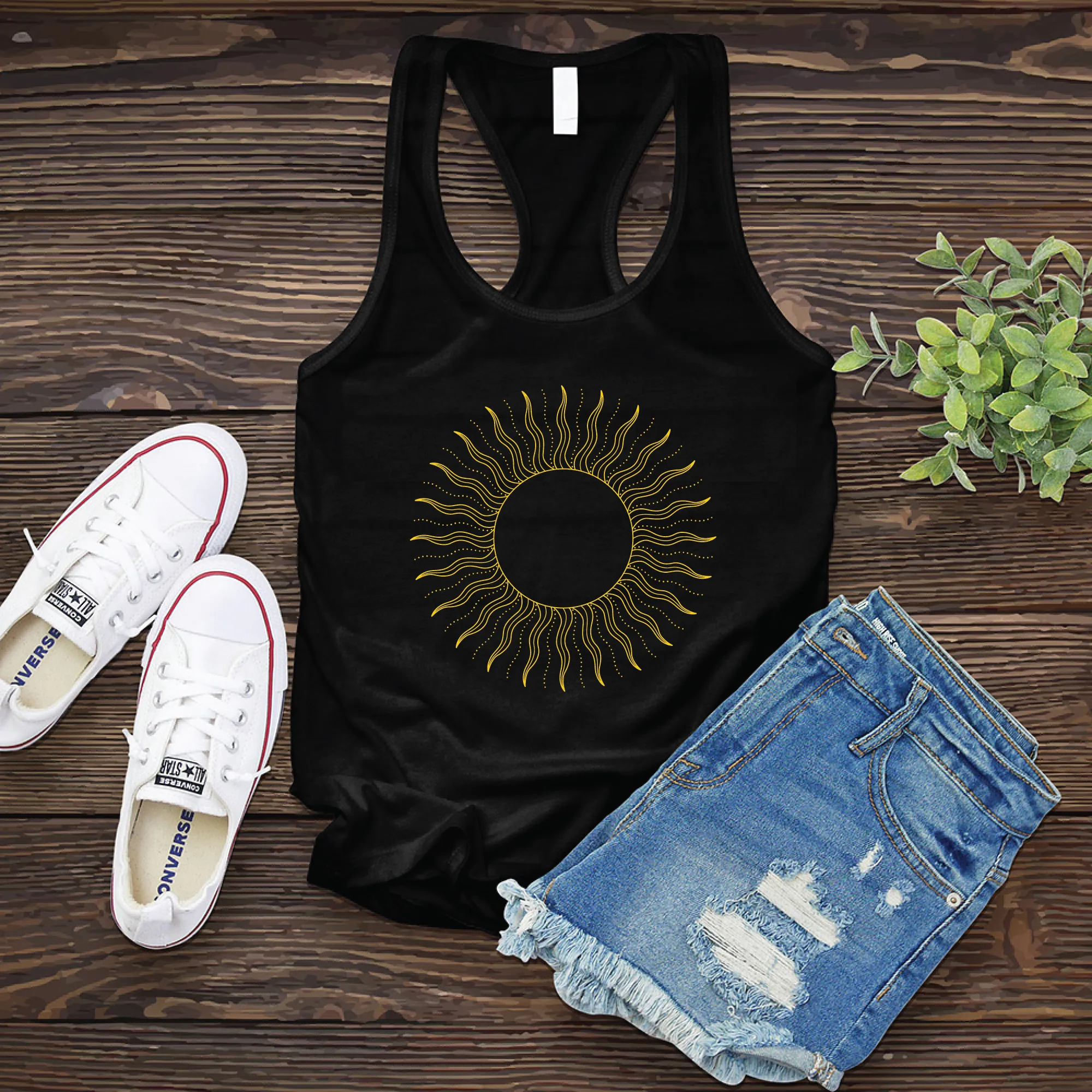 Simple Sun Women's Tank Top