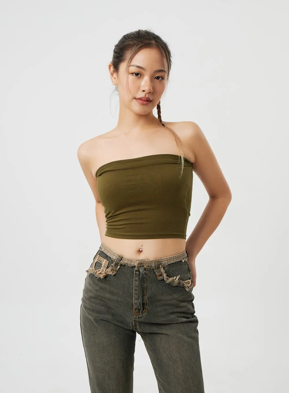 Simple Tube Top CM306