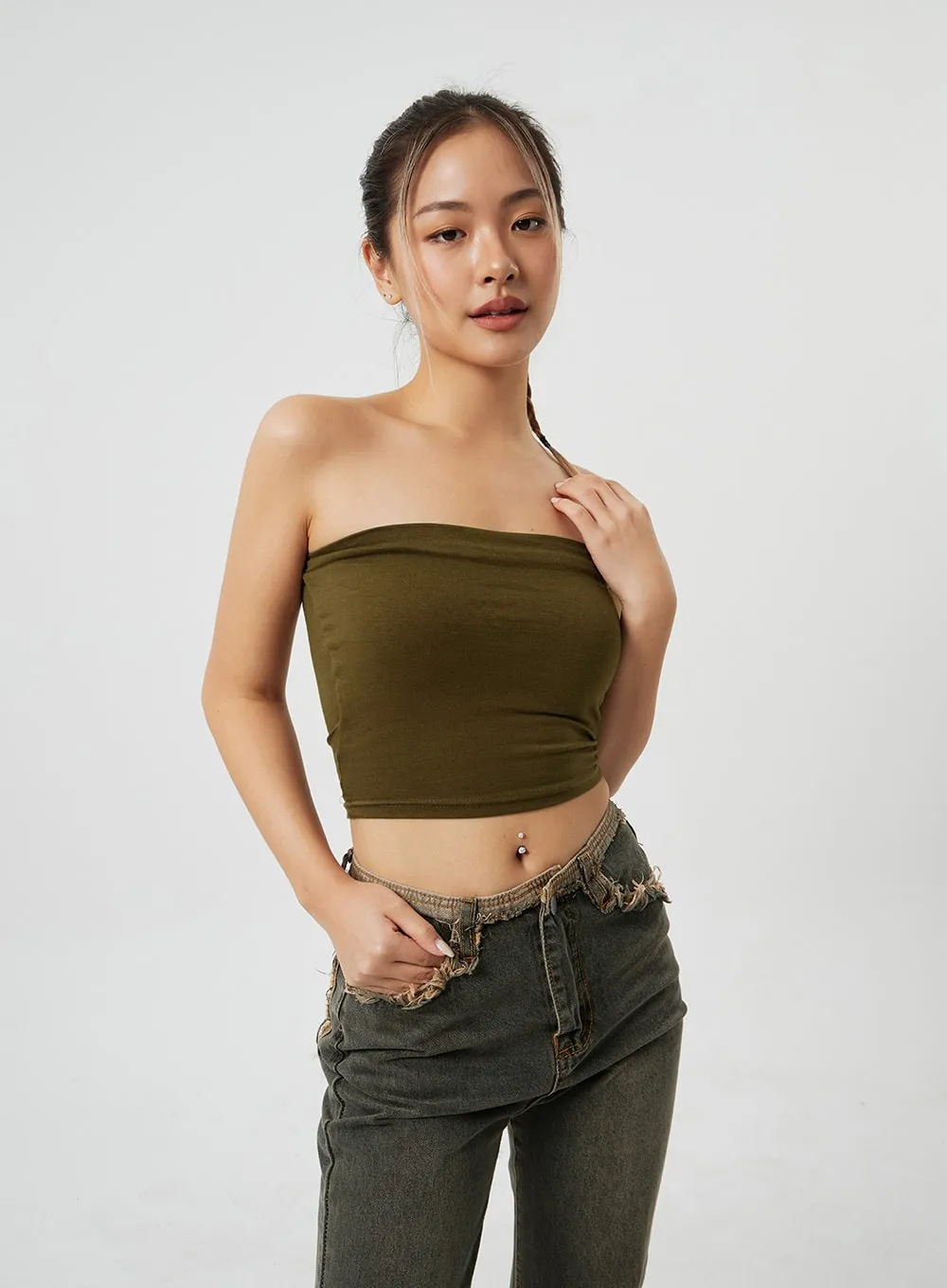 Simple Tube Top CM306