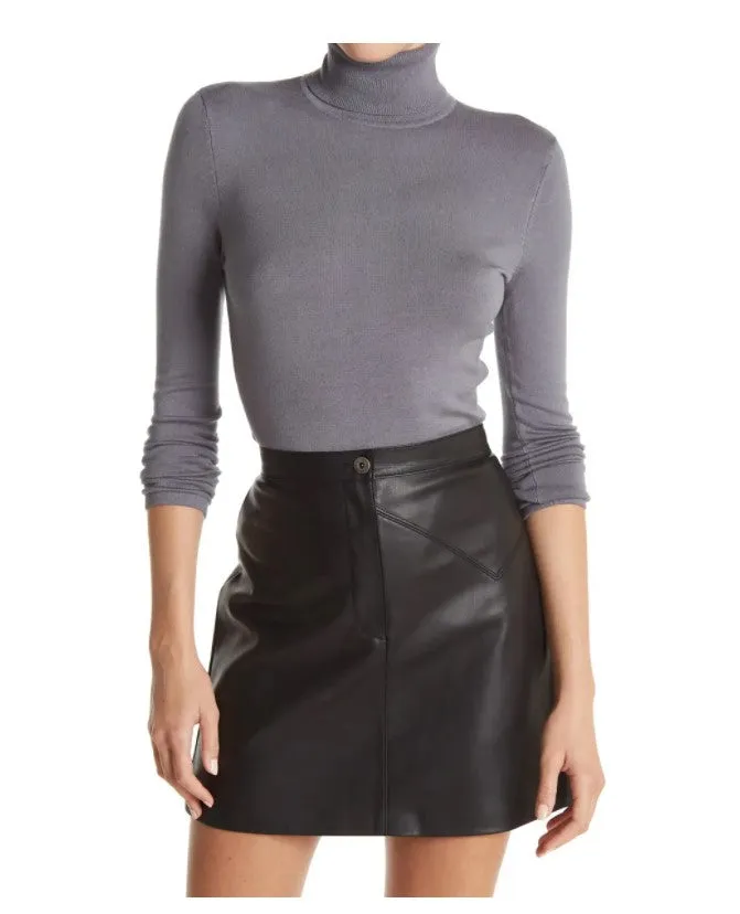 T TAHARI - Long Sleeve Turtleneck Sweater