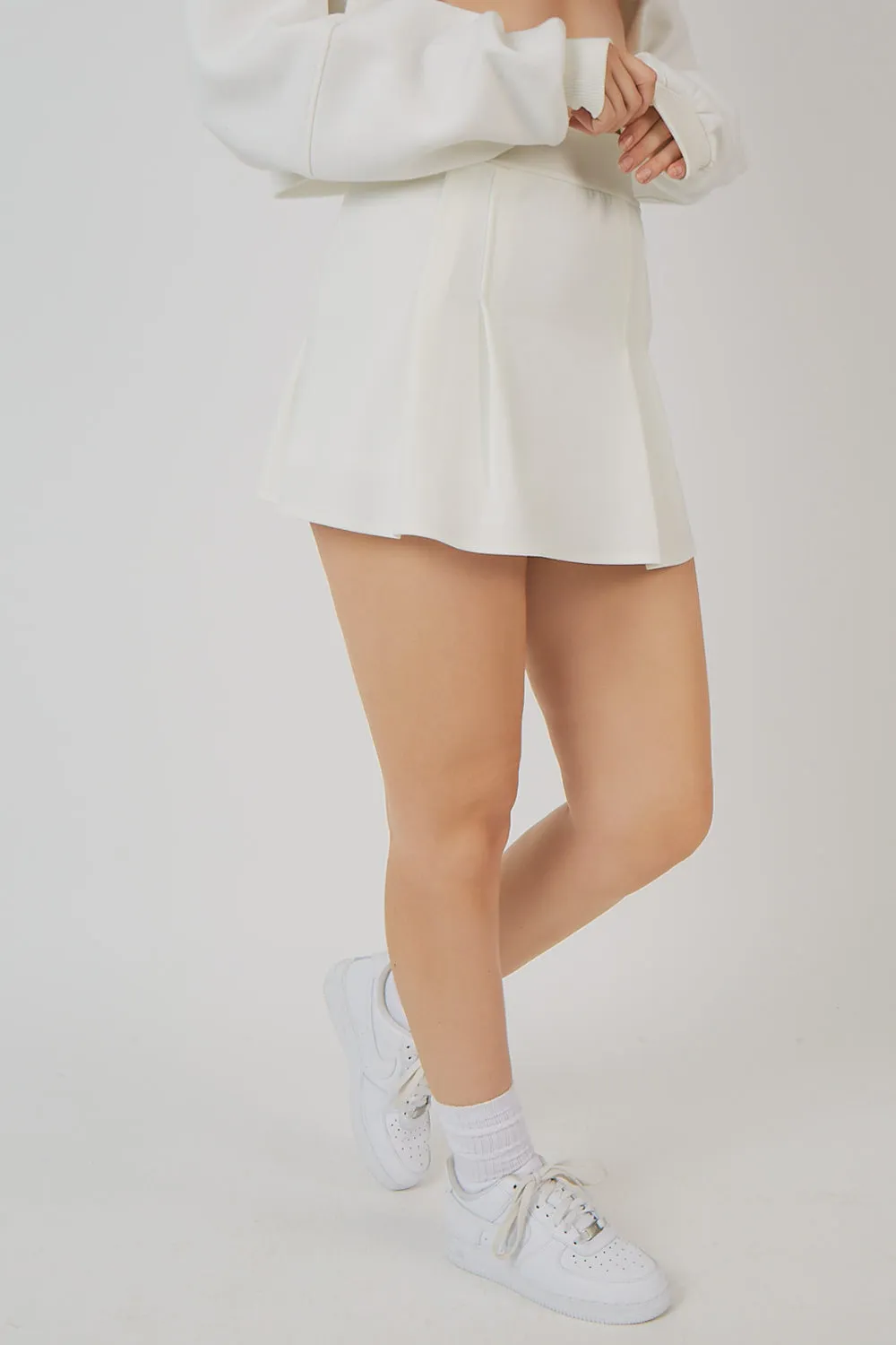 Tennis Skirt White