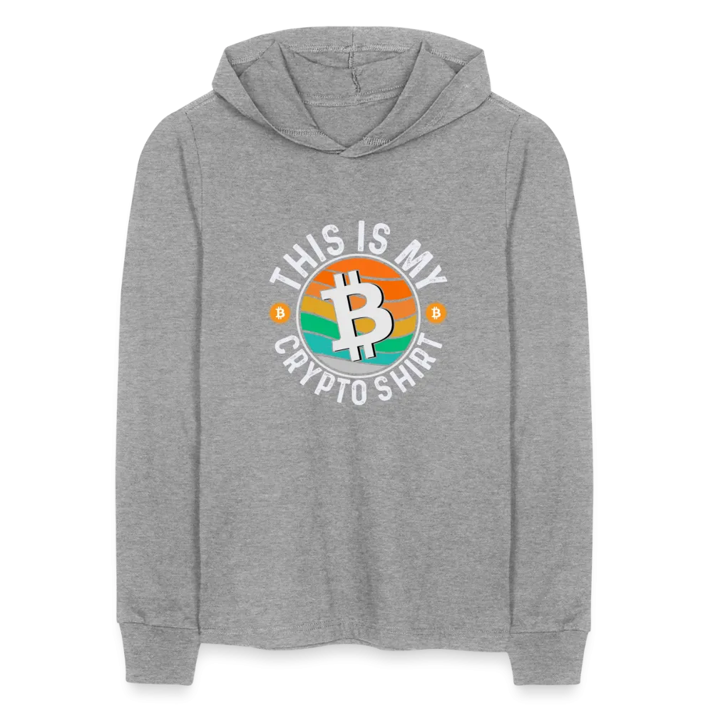 This is My Crypto Long Sleeve Hoodie Shirt