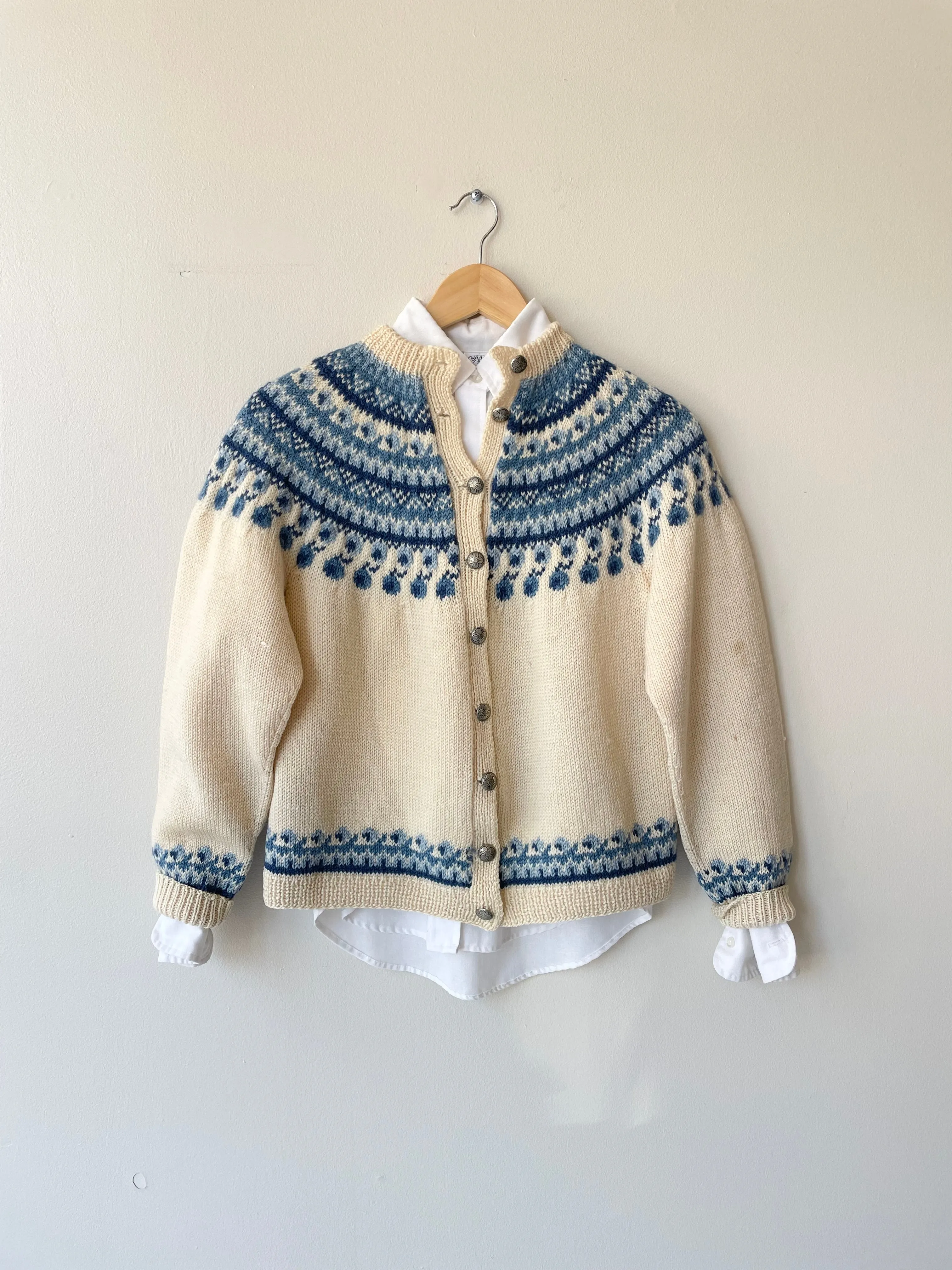 Trosa 1950s Wool Cardigan