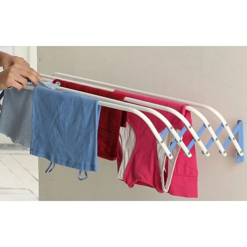 Wall Mounted Flexible cloth Dryer Stand - Very Efficient