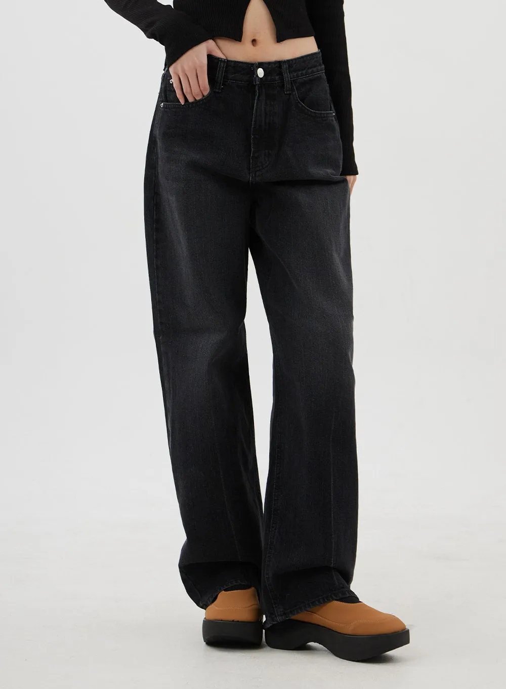 Wide Straight Leg Pants CJ310