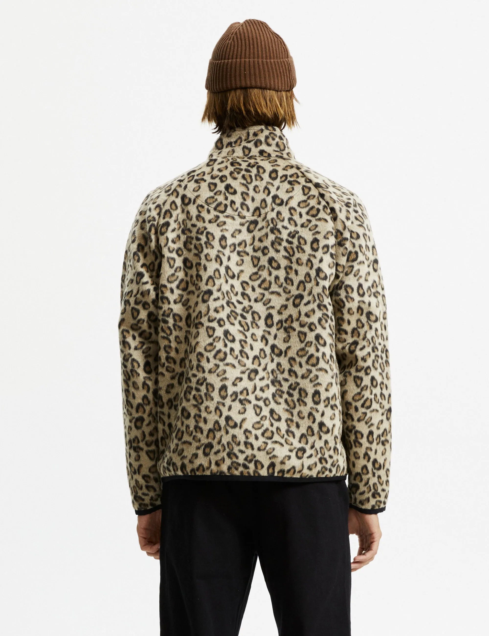 Zip Thru Jacket - Leopard